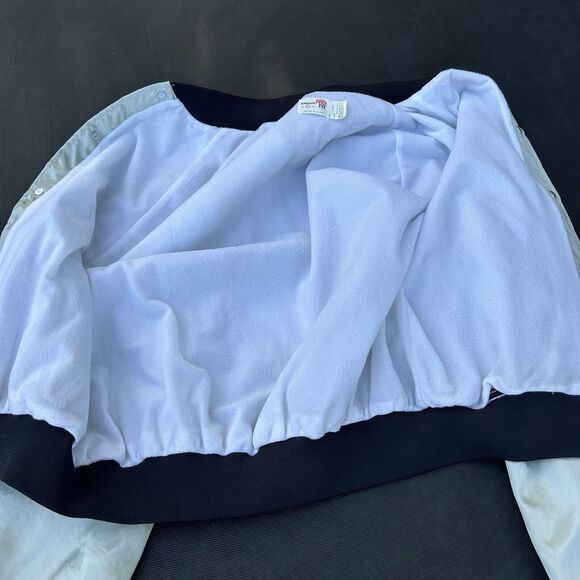 Vintage King Louie Jacket Mens XL Pro Fit Satin Bomber USA Western Uniform Coat - Picture 7 of 8